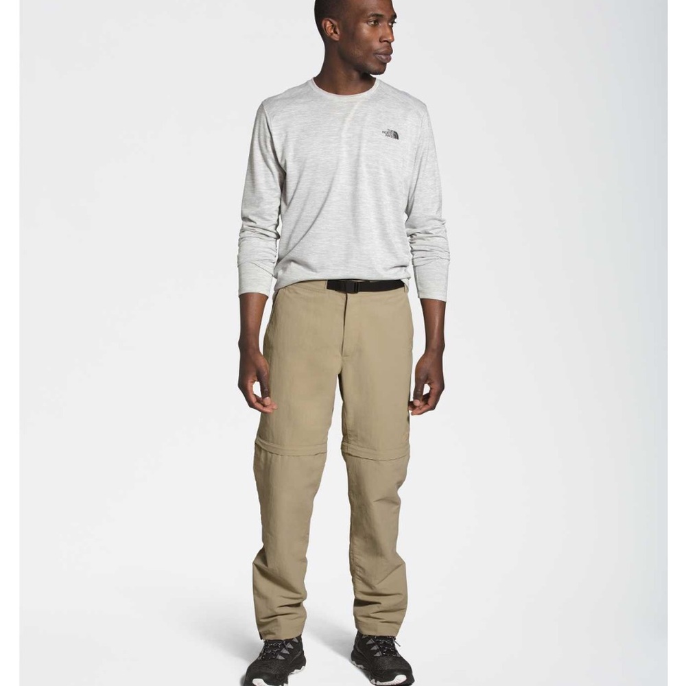 The North Face Paramount Trail Convertible Pant Twill Beige Sz 32